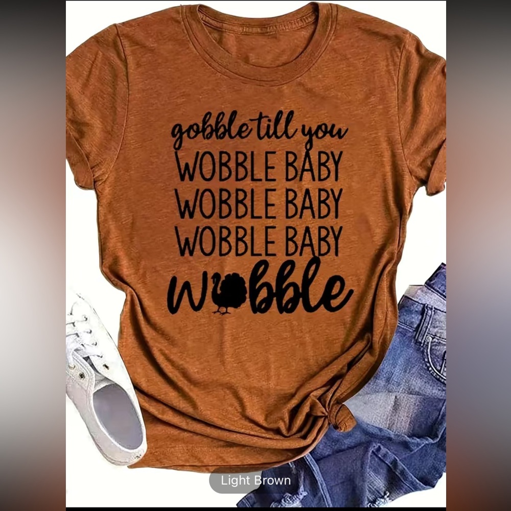 The Wobble Thanksgiving Novelty Tee